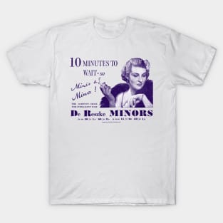 Minors - Vintage Advertisment Illustration T-Shirt